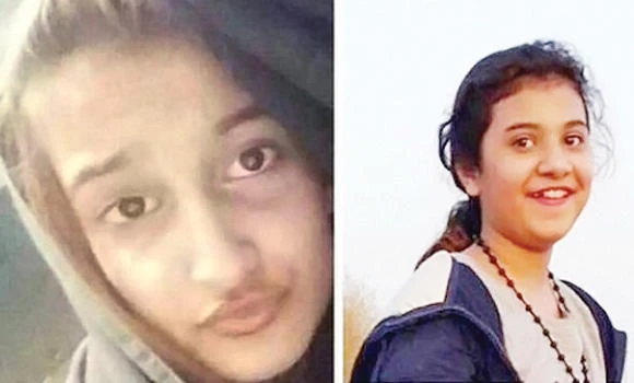 Truant schoolgirls taken to shelter