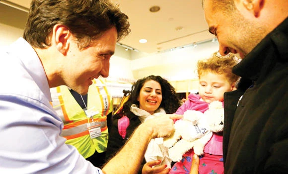 Trudeau Syrian refugees’ hero
