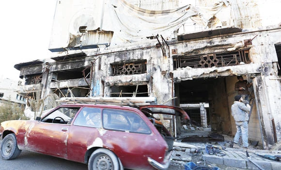 3 children, principal among 31 killed in Syrian air, missile strikes