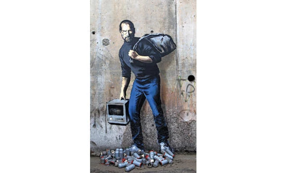 Banksy’s Jobs mural spotlights Syrian refugees
