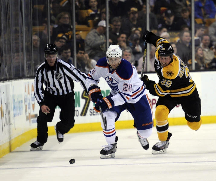 Sekera scores in OT, streaking Oilers beat Bruins 3-2