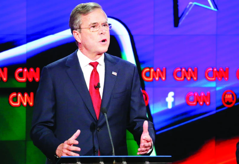 Bush strong in GOP debate