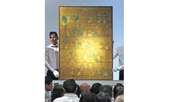 Gaitonde painting breaks world record for Indian art