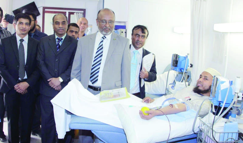Blood donation, cultural contest mark migrants’ day