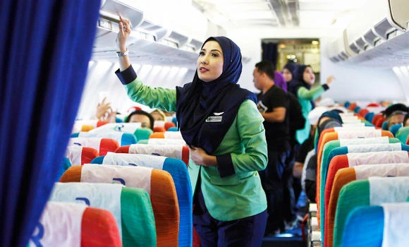 Malaysia’s Islamic airline flies high