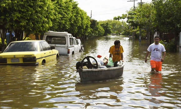 5 killed, 150,000 evacuated in Latin American floods