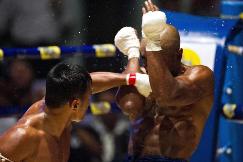 Foreigners drawn to Myanmar’s bone-crunching kickboxing