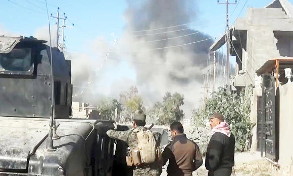 Iraqi forces in fierce battles with Daesh rebels in Ramadi