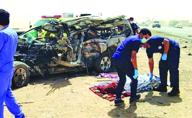 Four die, three others from same family hurt in highway accident