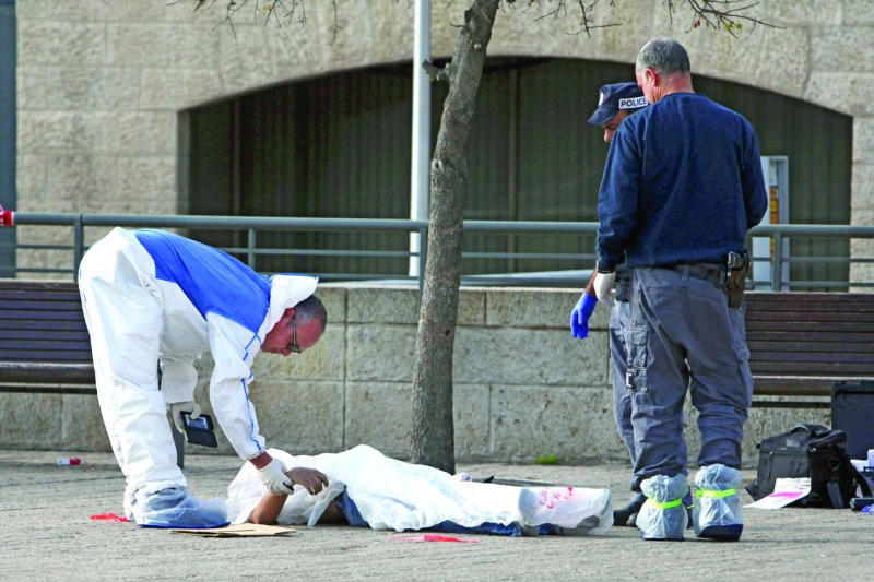 Palestinian shot dead near Jerusalem