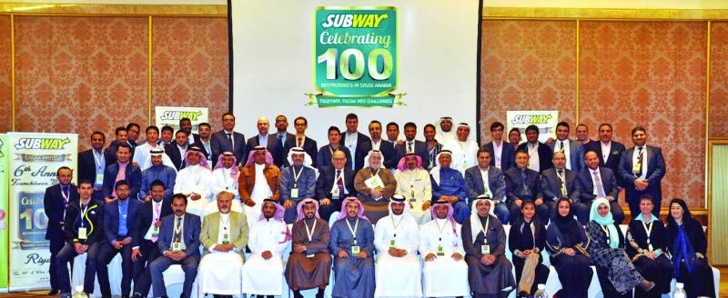 SUBWAY holds celebration for exceeding 100 stores