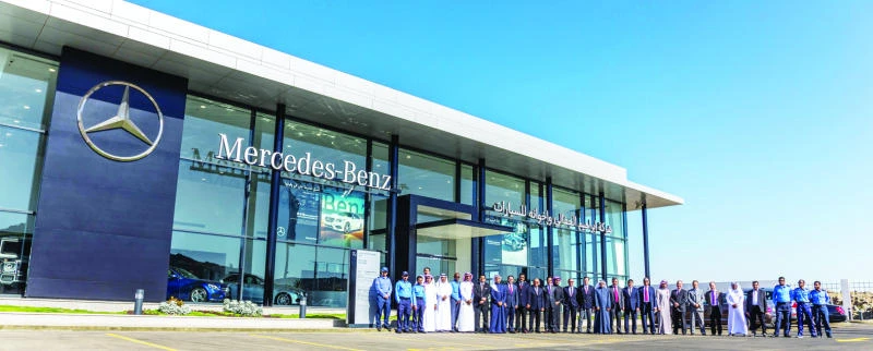 Mercedes-Benz showroom opens in Abha