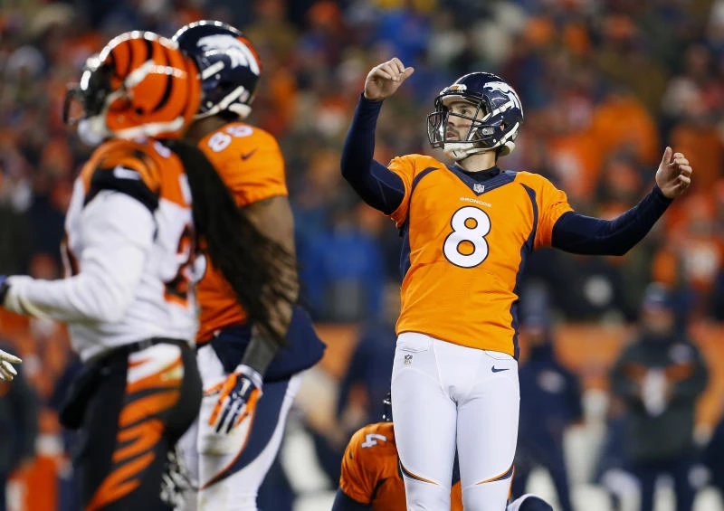 Broncos pip Bengals in overtime to clinch playoff spot