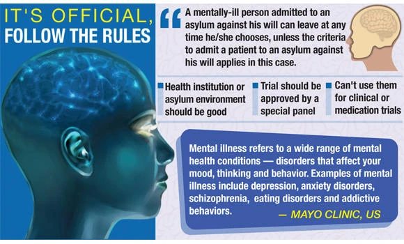 Mentally-ill have right to privacy, religion: MoH