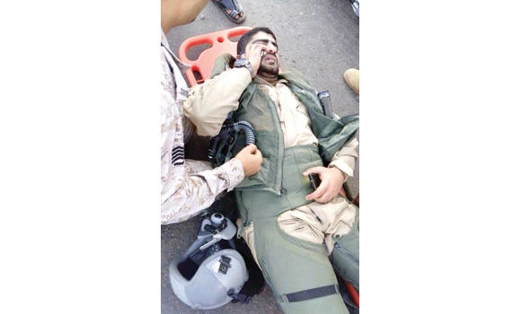 Bahraini pilot survives F-16 jet crash in Jazan