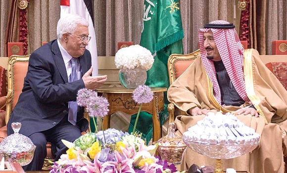 Abbas assured of KSA support