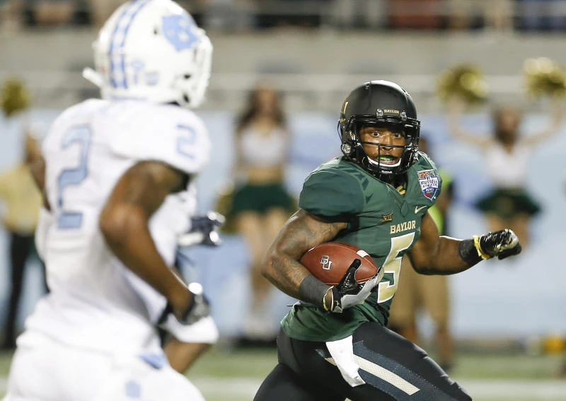 Jefferson’s 3 TDs lead Baylor past UNC 49-38 in Russell Bowl