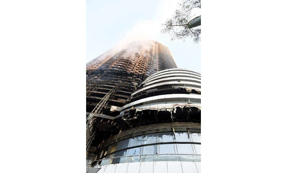 Blaze raises questions over Gulf skyscraper design
