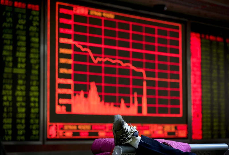 China halts stock trading as market lurches down again