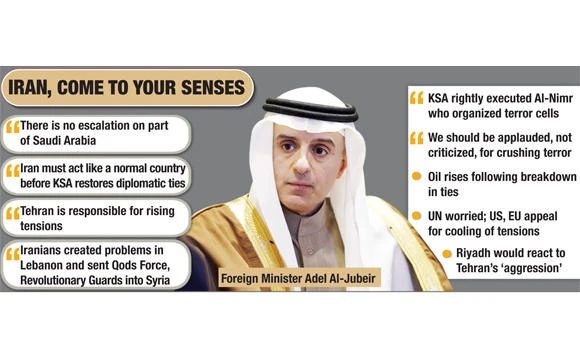 KSA halts trade, air links with Iran