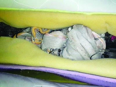 Factory sealed for producing substandard mattresses