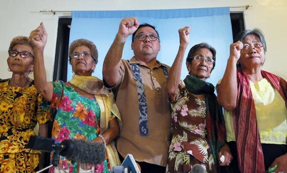 Philippine 'comfort women' press demand for justice from Japan