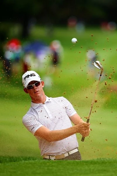 Brooks, Stone share lead as weather halts SA Open again