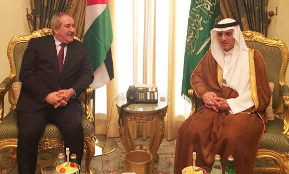Al-Jubeir, Jordanian counterpart discuss regional issues
