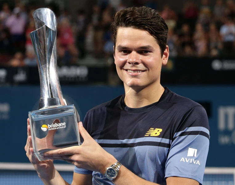 Raonic avenges 2015 Federer defeat to win in Brisbane
