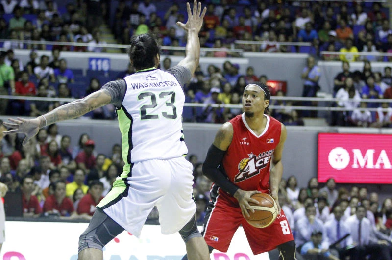 Aces a victory from Finals after crushing Batang Pier 109-84