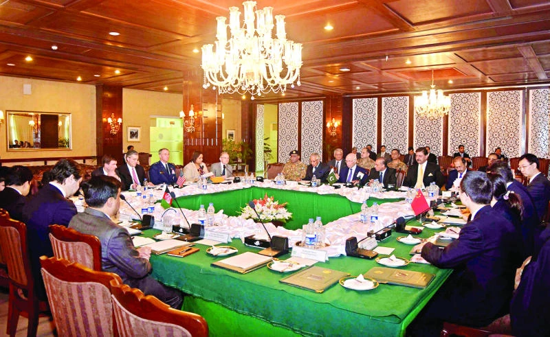 4-nation conference seeks road map to Afghan peace