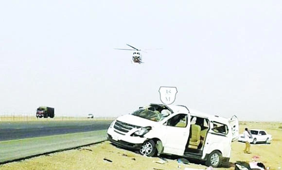 Nine killed in Riyadh accidents