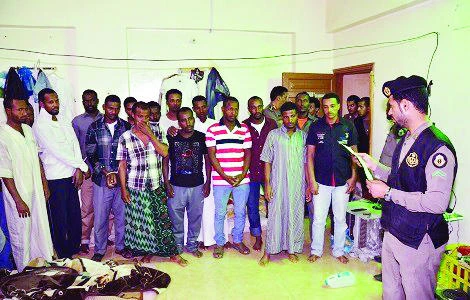Madinah raids net 5,469 illegal residents