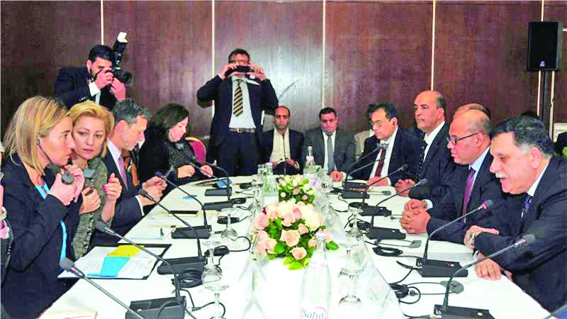 Libyan rivals announce unity govt amid tension