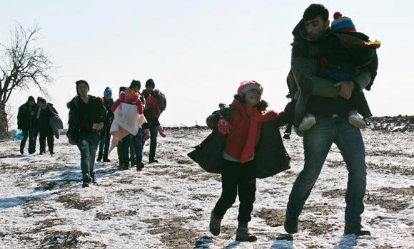Kids on Syrian refugee route ‘could freeze to death’