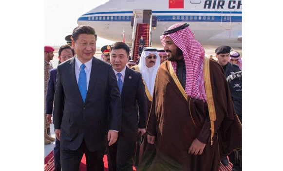 Chinese president arrives in Riyadh on 2-day visit