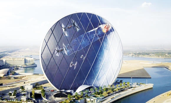 Giant Starkiller base installation shows the force is strong in Abu Dhabi