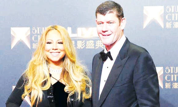 Carey engaged to Aussie billionaire