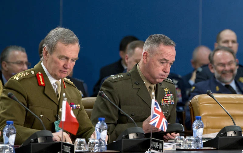 ‘British, American and Russian troops in Libya’