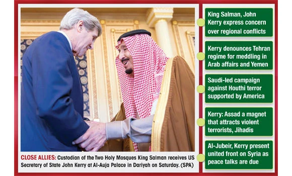 Kerry reassures GCC over warming US-Iran relations