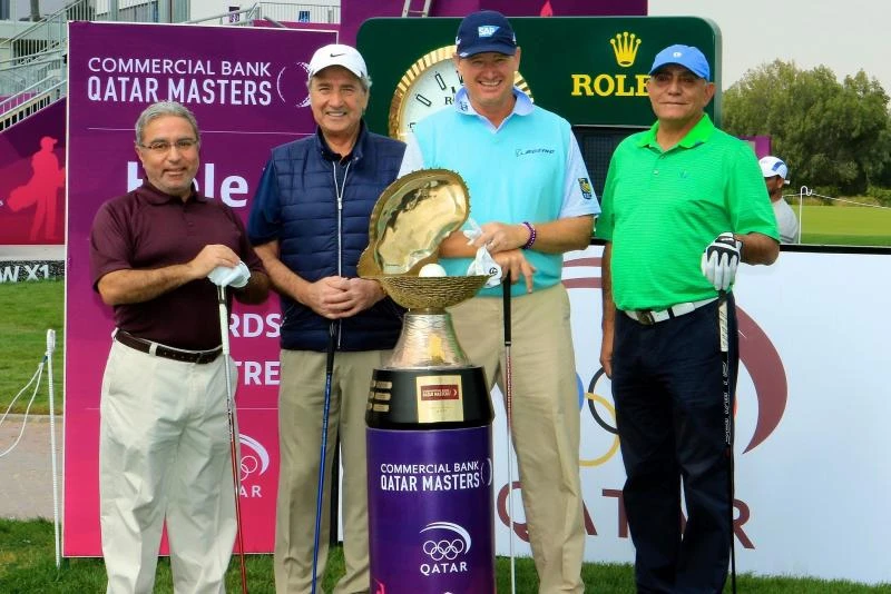 Els team wins Commercial Bank Qatar Masters Pro-Am