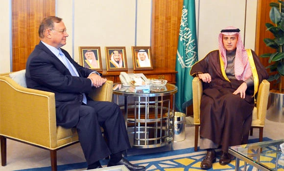 Al-Jubeir receives Russian ambassador