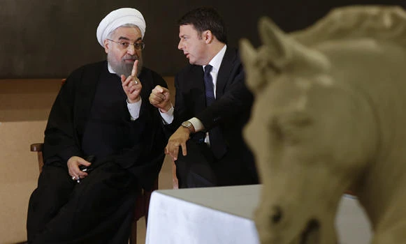 Anger grows in Italy over covering statues for Iran’s president