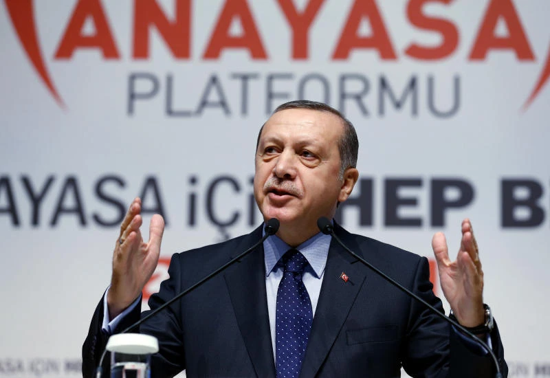 Making case for stronger presidency, Erdogan denies personal agenda