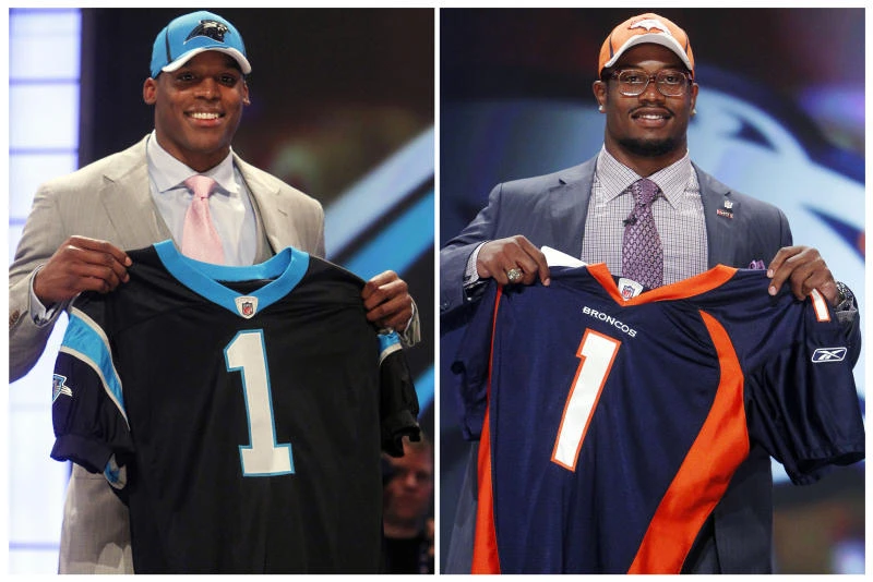 Super Bowl 50 features first No. 1 vs. No. 2 draft picks