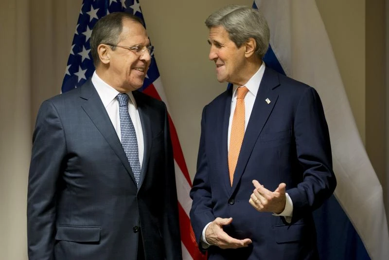 Lavrov, Kerry discuss Syria peace talks