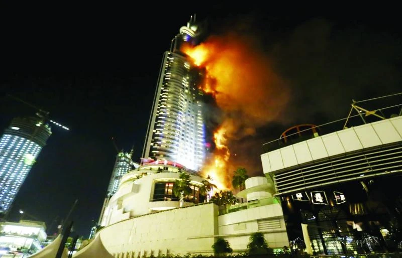 Blaze scare hits Dubai’s New Year celebrations
