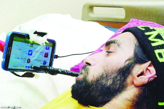Young Saudi struggles to overcome disability