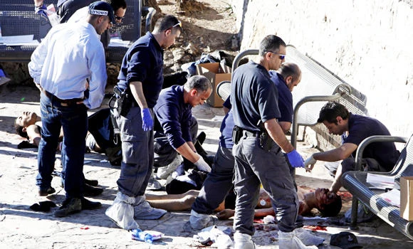 3 Palestinians gunned down