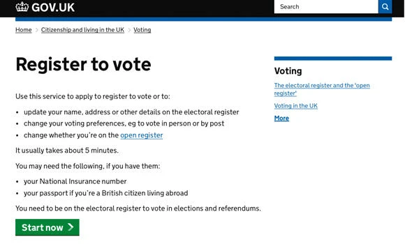 British expats urged to register for polls